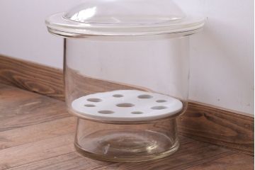 アンティーク雑貨　昭和レトロ　特大!乾燥瓶・デシケーター(ガラス瓶)