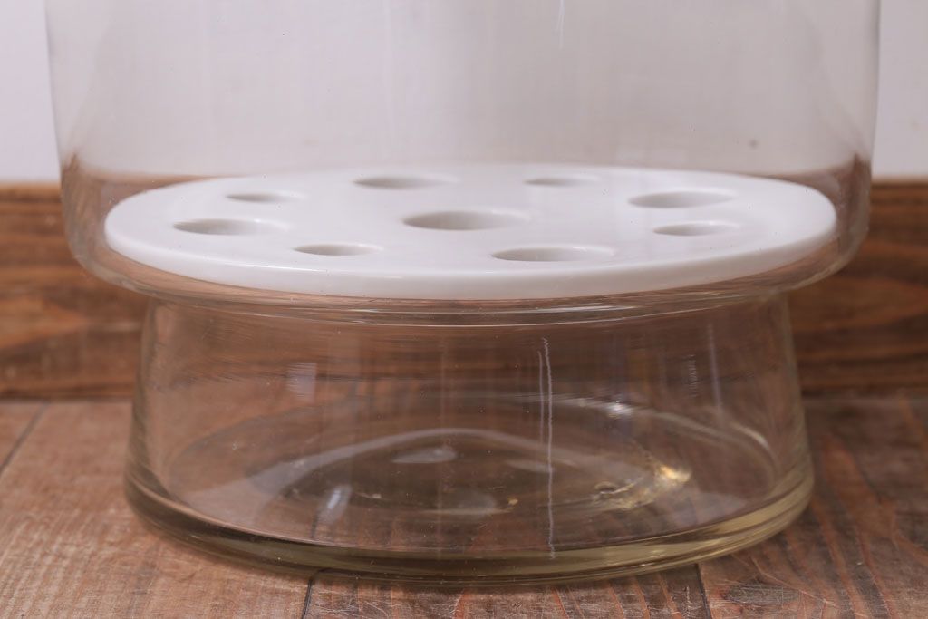 アンティーク雑貨　昭和レトロ　特大!乾燥瓶・デシケーター(ガラス瓶)