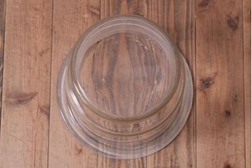 アンティーク雑貨　昭和レトロ　特大!乾燥瓶・デシケーター(ガラス瓶)