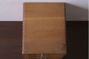 レトロ家具　昭和レトロ　ネームプレート!古い小引き出し