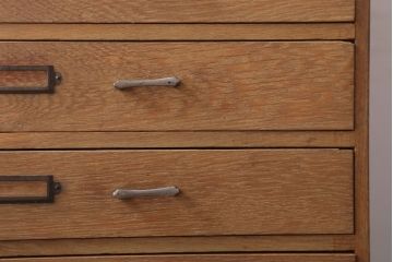 レトロ家具　昭和レトロ　ネームプレート!古い小引き出し