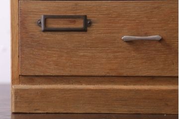 レトロ家具　昭和レトロ　ネームプレート!古い小引き出し
