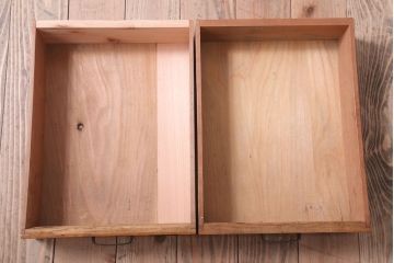 アンティーク家具　アンティーク　ネームプレート!デスクサイドチェスト(小引き出し)
