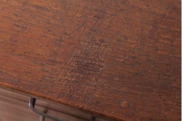 アンティーク家具　アンティーク　ネームプレート!デスクサイドチェスト(小引き出し)