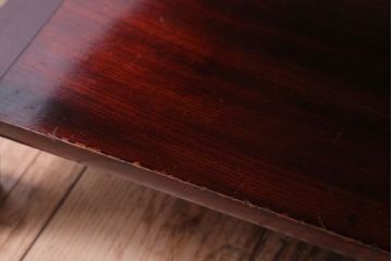 アンティーク家具　古民具・骨董　大正期　漆塗り!アンティーク座机