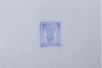 古民具・骨董　幕末〜明治　色絵七寸皿など4枚セット(伊万里)