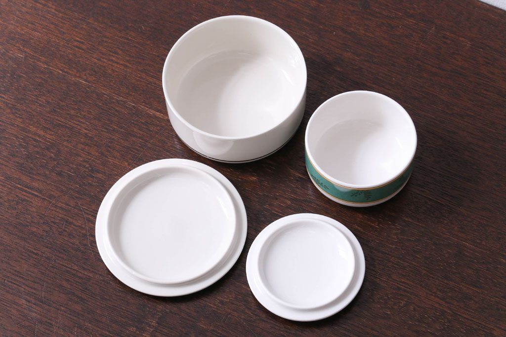 アンティーク雑貨　ドイツ　Villeroy&boch(ビレロイ&ボッホ)　小物入れ2つセット