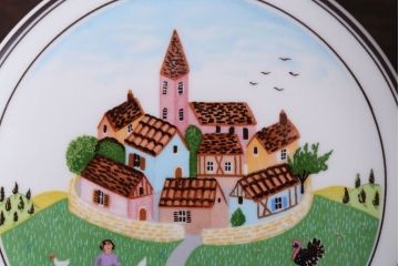 アンティーク雑貨　ドイツ　Villeroy&boch(ビレロイ&ボッホ)　小物入れ2つセット