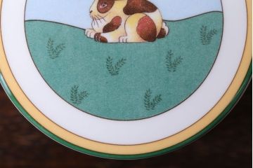 アンティーク雑貨　ドイツ　Villeroy&boch(ビレロイ&ボッホ)　小物入れ2つセット