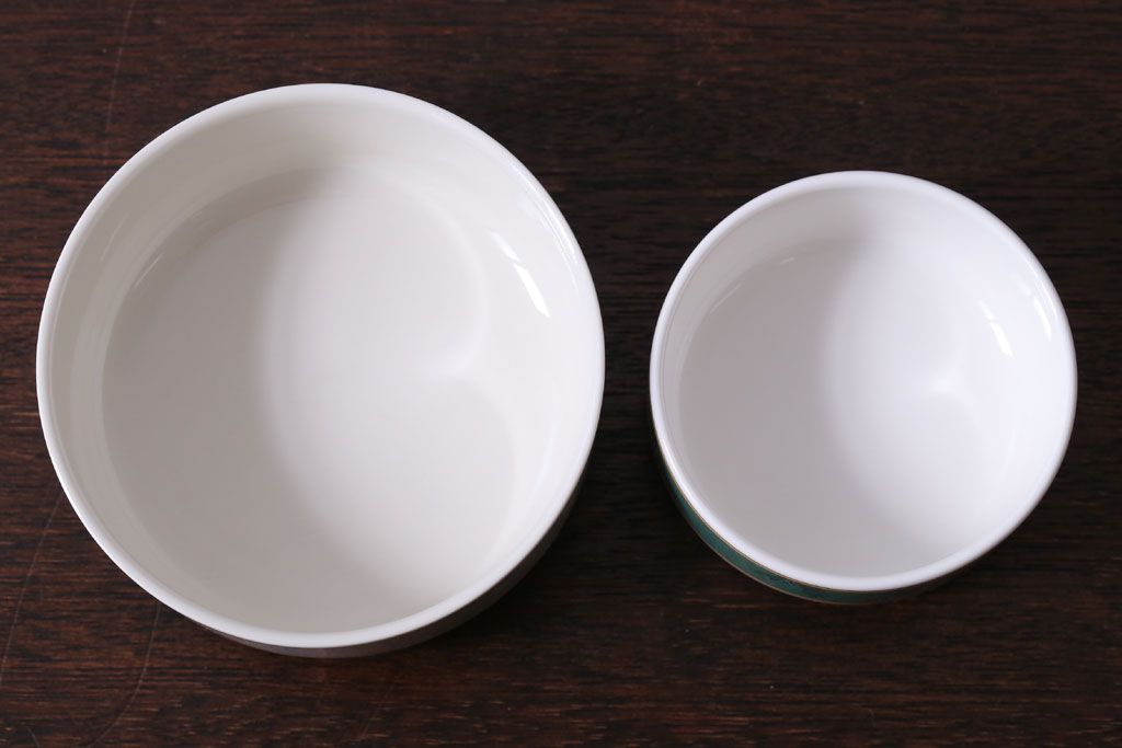 アンティーク雑貨　ドイツ　Villeroy&boch(ビレロイ&ボッホ)　小物入れ2つセット