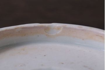 アンティーク雑貨　古民具・骨董　江戸後期　成化年製　微塵唐草なます皿5枚セット