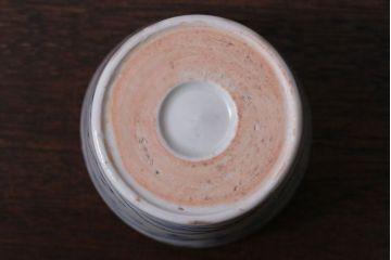 アンティーク雑貨　古民具・骨董　江戸後期　染付　雲龍図　蕎麦猪口4客セット