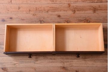 中古　北海道民芸家具　本箱(ブックケース)(2)