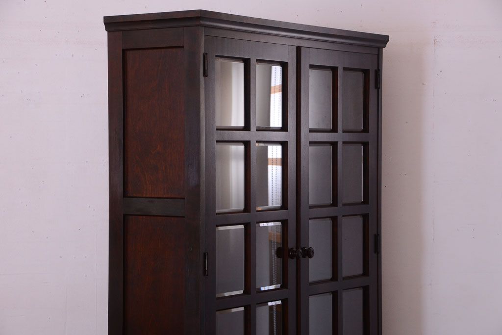 中古　北海道民芸家具　本箱(ブックケース)(2)