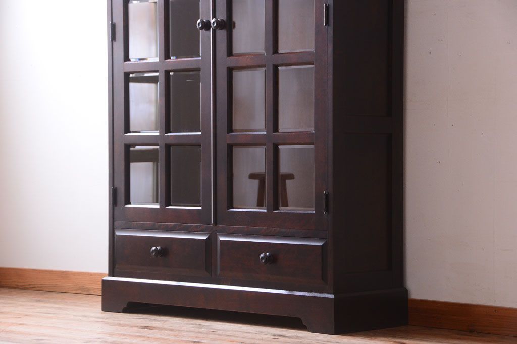 中古　北海道民芸家具　本箱(ブックケース)(2)