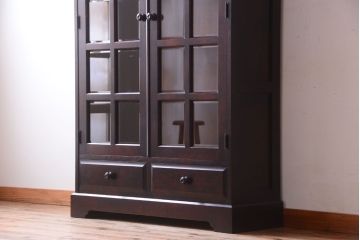 中古　北海道民芸家具　本箱(ブックケース)(2)