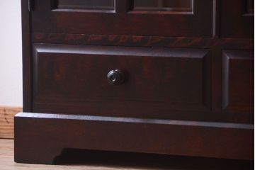 中古　北海道民芸家具　本箱(ブックケース)(2)