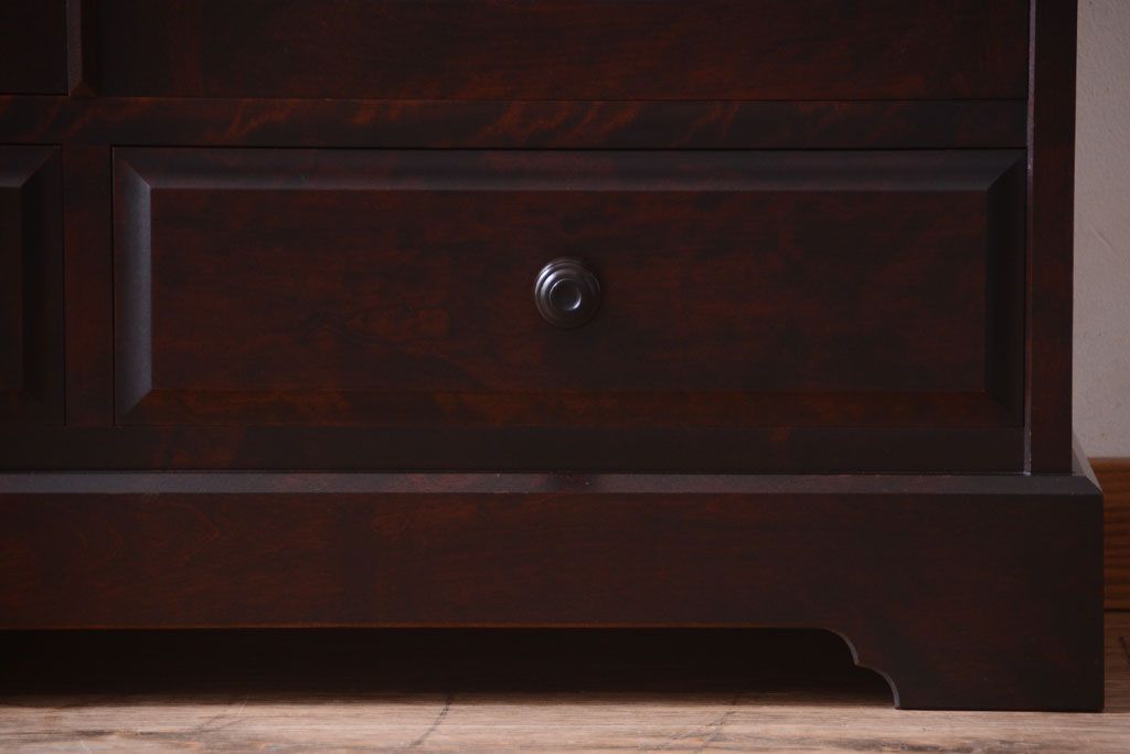 中古　北海道民芸家具　本箱(ブックケース)(2)