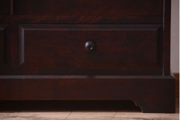 中古　北海道民芸家具　本箱(ブックケース)(2)