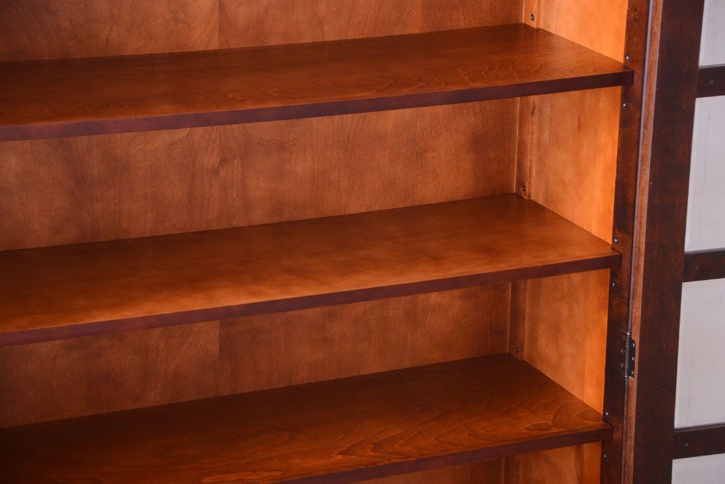 中古　北海道民芸家具　本箱(ブックケース)(2)