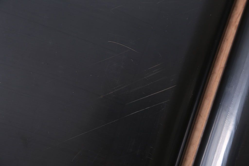 アンティーク雑貨　和製アンティーク　大正昭和初期　鎌倉彫の木製盆5枚セット