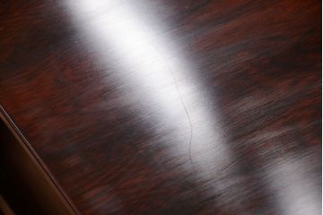 ヴィンテージ家具　北欧ビンテージ　ローズウッド製の上品なデスク(両袖机)