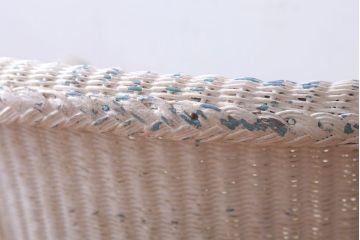 アンティーク家具　イギリスアンティーク　LLOYD LOOM(ロイドルーム)　チェア(ホワイト)
