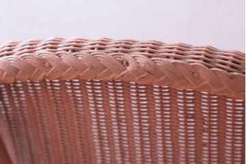 アンティーク家具　イギリスアンティーク　LLOYD LOOM(ロイドルーム)　チェア(ピンク)