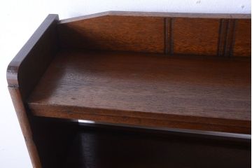 アンティーク家具　アンティーク　シンプルでシックな古い本棚(2)