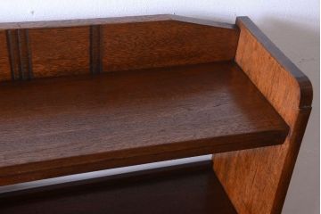 アンティーク家具　アンティーク　シンプルでシックな古い本棚(2)