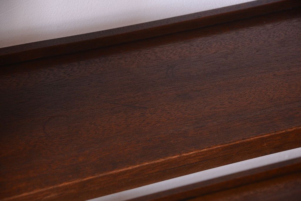 アンティーク家具　アンティーク　シンプルでシックな古い本棚(2)