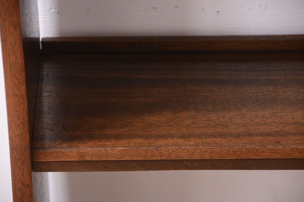 アンティーク家具　アンティーク　シンプルでシックな古い本棚(2)