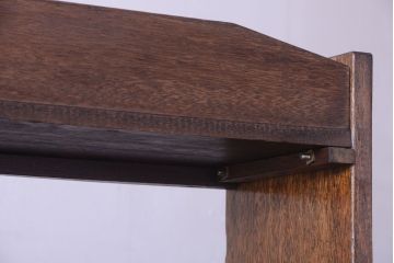 アンティーク家具　アンティーク　シンプルでシックな古い本棚(2)