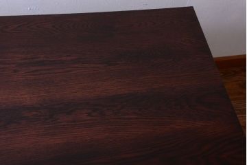 アンティーク家具　アンティーク　天板オーク材!大きなダイニングテーブル(作業台)