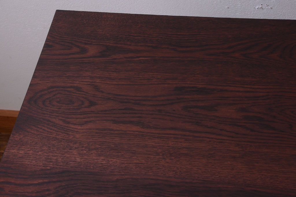 アンティーク家具　アンティーク　天板オーク材!大きなダイニングテーブル(作業台)