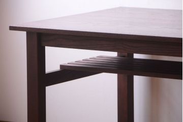 アンティーク家具　アンティーク　天板オーク材!大きなダイニングテーブル(作業台)