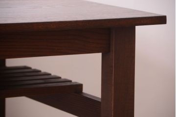 アンティーク家具　アンティーク　天板オーク材!大きなダイニングテーブル(作業台)