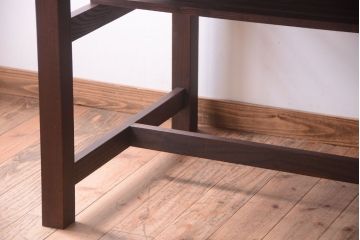 アンティーク家具　アンティーク　天板オーク材!大きなダイニングテーブル(作業台)