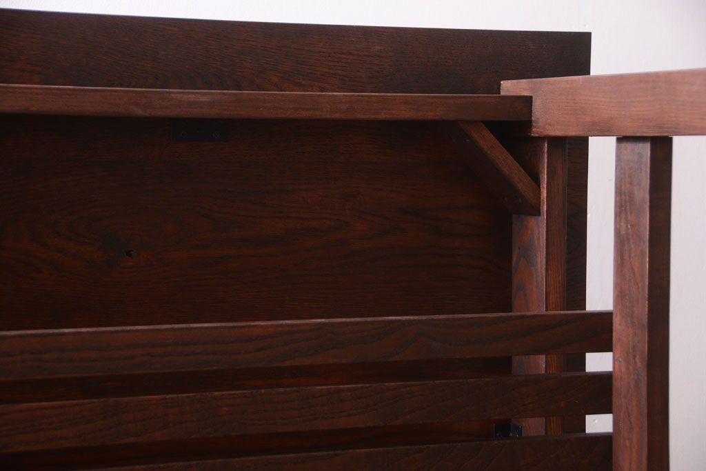 アンティーク家具　アンティーク　天板オーク材!大きなダイニングテーブル(作業台)