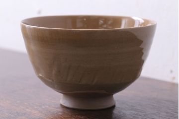 アンティーク雑貨　黒井慶雲　虫明焼　茶碗　共箱
