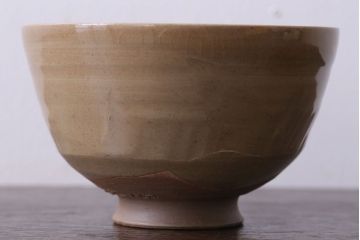 アンティーク雑貨　黒井慶雲　虫明焼　茶碗　共箱