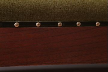 アンティーク家具　大正ロマン　極上品!古い洋館の4人掛けアンティークベンチ(長椅子・ソファ)