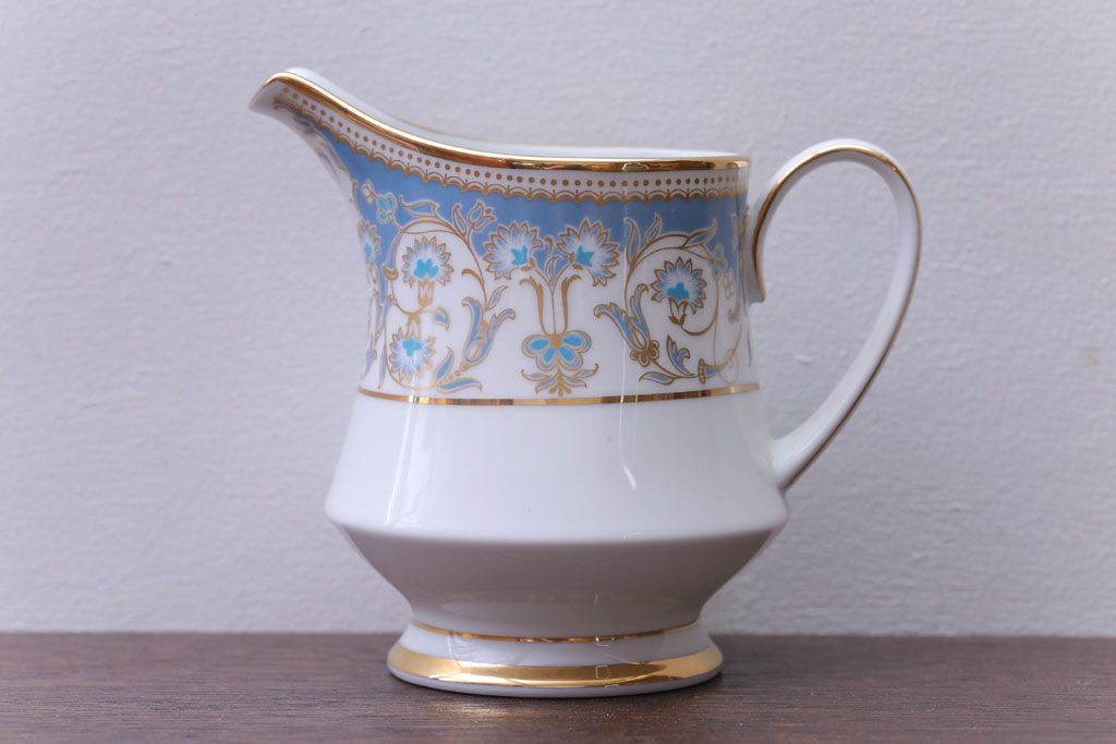 アンティーク雑貨　中古　ノリタケ(Noritake)　polonaise(ポロネーズ)　クリーマー(ミルクジャー)(洋食器)
