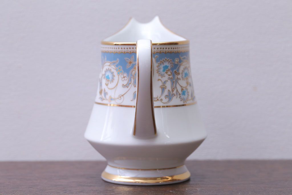 アンティーク雑貨　中古　ノリタケ(Noritake)　polonaise(ポロネーズ)　クリーマー(ミルクジャー)(洋食器)