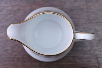 アンティーク雑貨　中古　ノリタケ(Noritake)　polonaise(ポロネーズ)　クリーマー(ミルクジャー)(洋食器)