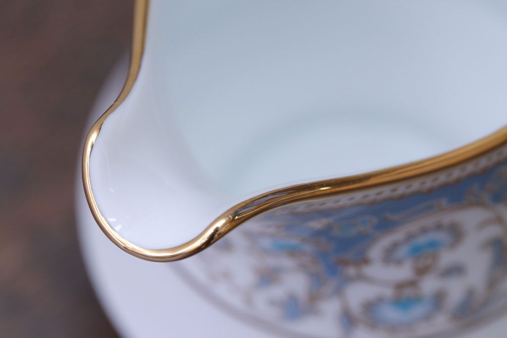 アンティーク雑貨　中古　ノリタケ(Noritake)　polonaise(ポロネーズ)　クリーマー(ミルクジャー)(洋食器)