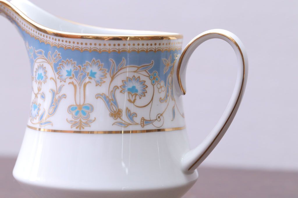 アンティーク雑貨　中古　ノリタケ(Noritake)　polonaise(ポロネーズ)　クリーマー(ミルクジャー)(洋食器)