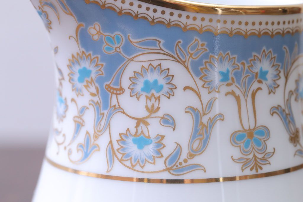 アンティーク雑貨　中古　ノリタケ(Noritake)　polonaise(ポロネーズ)　クリーマー(ミルクジャー)(洋食器)