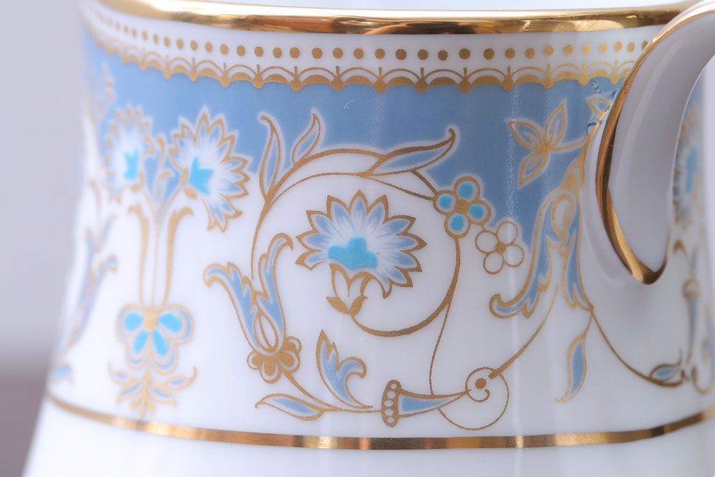 アンティーク雑貨　中古　ノリタケ(Noritake)　polonaise(ポロネーズ)　クリーマー(ミルクジャー)(洋食器)
