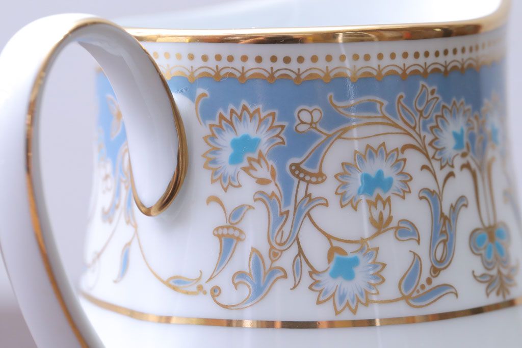 アンティーク雑貨　中古　ノリタケ(Noritake)　polonaise(ポロネーズ)　クリーマー(ミルクジャー)(洋食器)